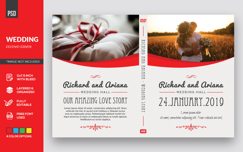 Download Фирменный стиль "Wedding DVD Cover (Dark &amp; Light Version) - Corporate Identity Template" / Wedding DVD Cover (Dark &amp; Light Version) - Corporate Identity Template - Фирменный стиль на тему графика wedding,invitation,event,template,greeting,dvd,dvd cover,cd cover,elegant,classic,disc,invite,decoration,couple,beautifull,flower,ceremony,marriage,artwork