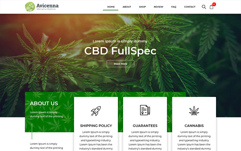 Download PSD шаблон "Avicenna - Alternative Medicine PSD Template" / Avicenna - Alternative Medicine PSD Template - PSD шаблон на тему нетрадиционная медицина medicine theme template psd photoshop