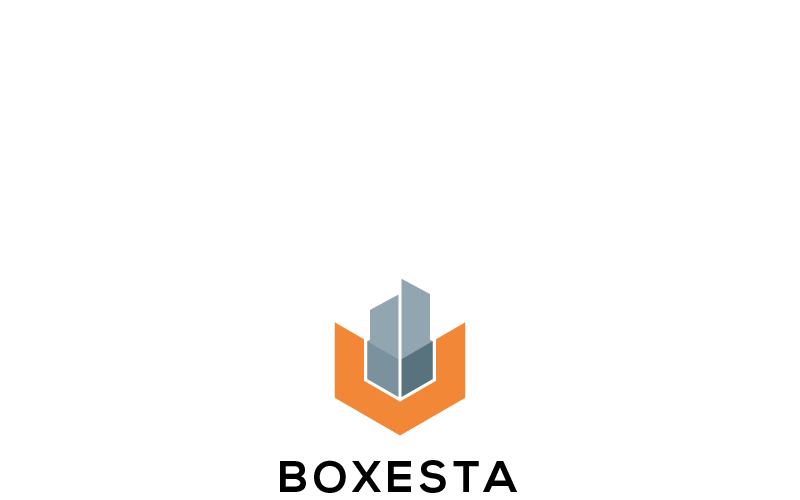 Download Шаблон логотипа "Boxeta Logo Template" / Boxeta Logo Template - Шаблон логотипа на тему графика 