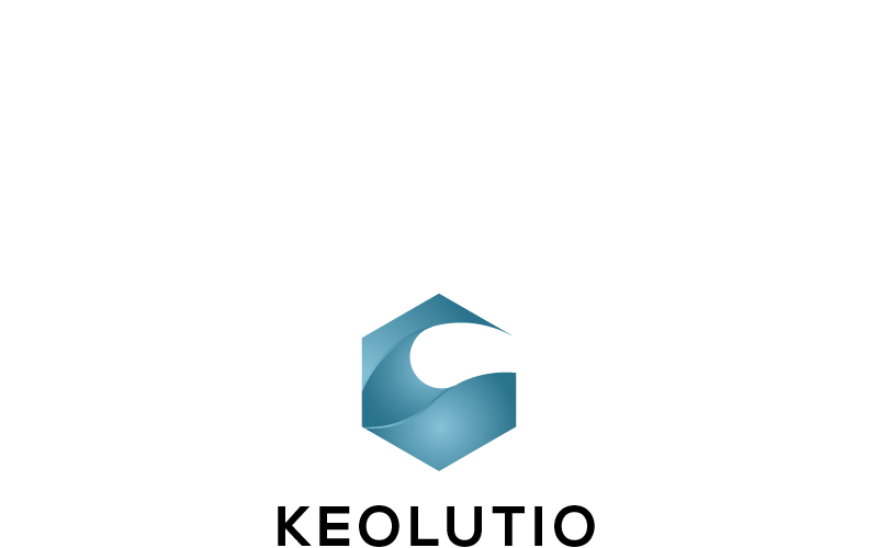 Download Шаблон логотипа "Keolutio Logo Template" / Keolutio Logo Template - Шаблон логотипа на тему графика 