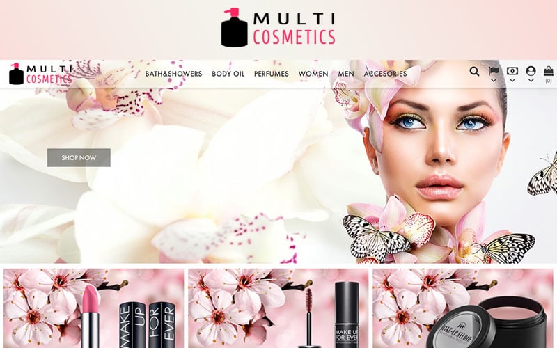 Multi Cosmetics PrestaShop-Design