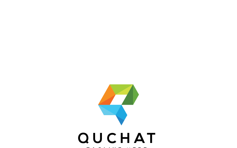 Quchat Logo Template