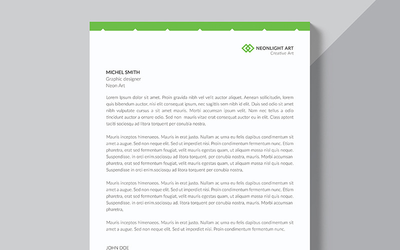 Download Фирменный стиль "Corporate Letterhead - Corporate Identity Template" / Corporate Letterhead - Corporate Identity Template - Фирменный стиль на тему графика identity elegant corporate letterhead a4 print to design branding business creative modern simple presentation advertising card ready infographic paper blank