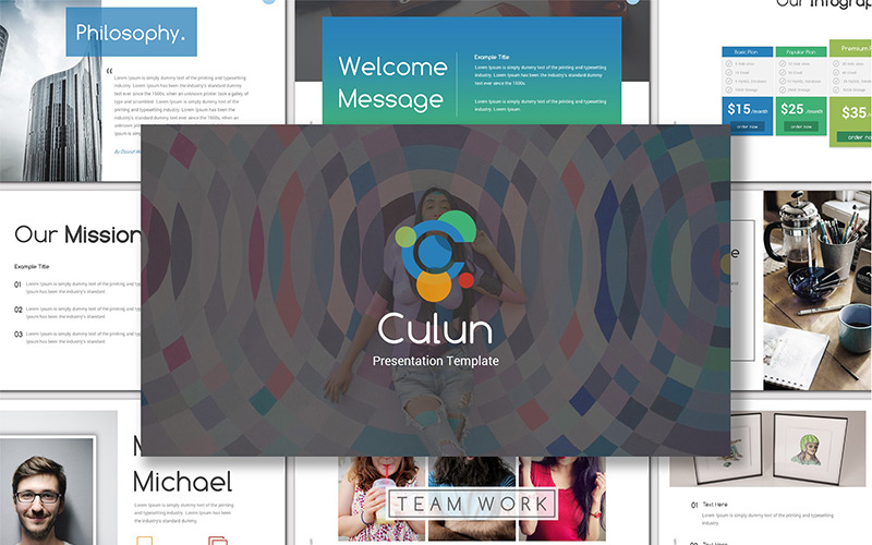 Culun - modelo PowerPoint