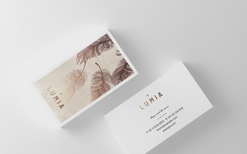 Download Фирменный стиль "LUMIA Minimal Business Card - Corporate Identity Template" / LUMIA Minimal Business Card - Corporate Identity Template - Фирменный стиль на тему графика business card template printable white marble watercolour wall art minimal world map photography copper shine black and gold minimalismundefined