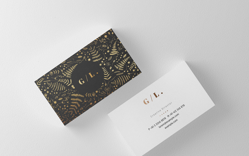 Download Фирменный стиль "Minimal Business Card Design - Corporate Identity Template" / Minimal Business Card Design - Corporate Identity Template - Фирменный стиль на тему графика business card template printable white marble watercolour wall art minimal gold photography copper shine black and minimalismundefined