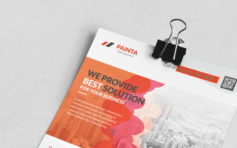 Download Фирменный стиль "Painta - Minimalist Business - Corporate Identity Template" / Painta - Minimalist Business - Corporate Identity Template - Фирменный стиль на тему графика flyer corporate corporate creative flyer travel business card card liflet computer internet stationery id kit blue hi-quality official symple green