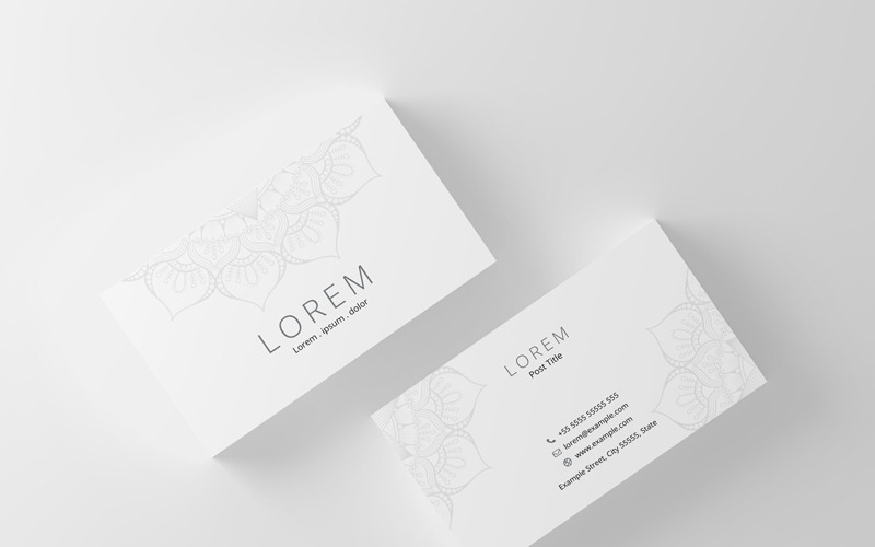 Download Фирменный стиль "Simple Business Card - Corporate Identity Template" / Simple Business Card - Corporate Identity Template - Фирменный стиль на тему графика business card design printable cards template minimalist minimal minimalism psd creative corporate real estate photography