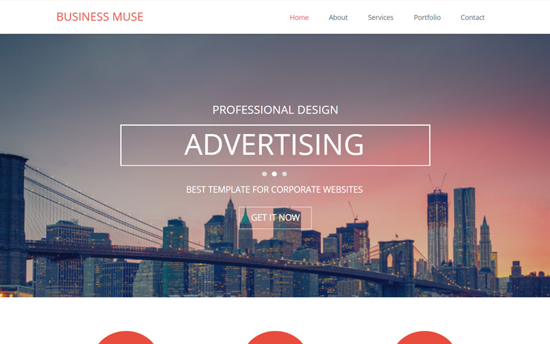 Szablon Business Muse