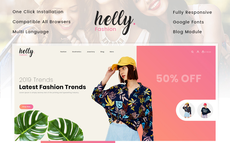 helly fashion store prestashop theme