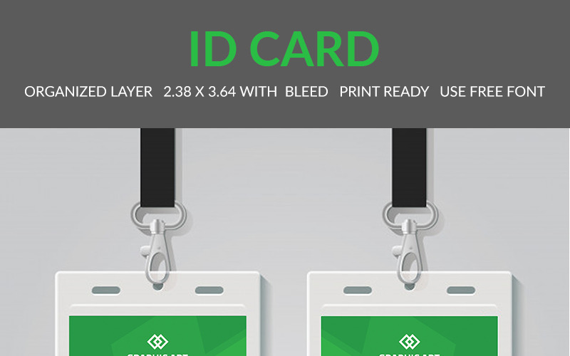 Download Фирменный стиль "Office ID Card - Corporate Identity Template" / Office ID Card - Corporate Identity Template - Фирменный стиль на тему графика id card name creative office paper business presentation print member professional form identification backstage authentication template psd corporate layout infograhic