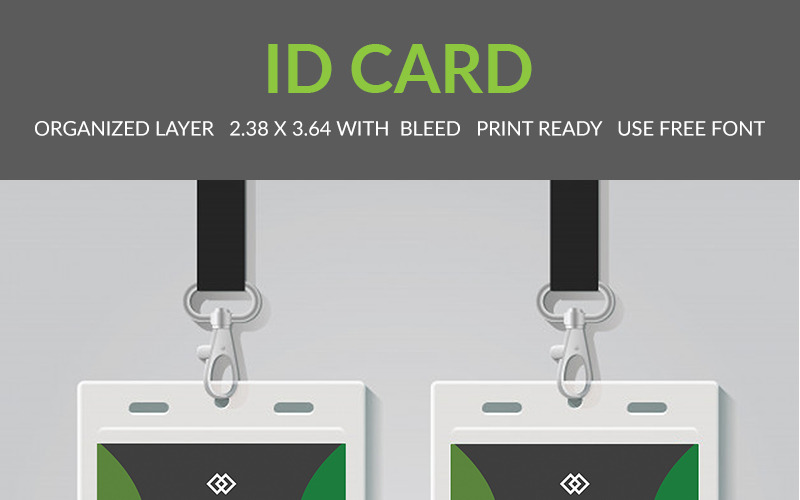 Download Фирменный стиль "Corporate id card - Corporate Identity Template" / Corporate id card - Corporate Identity Template - Фирменный стиль на тему графика creative office paper user business background presentation print member professional employee identification backstage authentication realistic simple curve corporate mockup layout