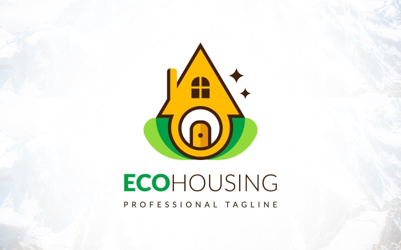 Creatief Eco Huisvesting Landscaping Tuinieren Logo