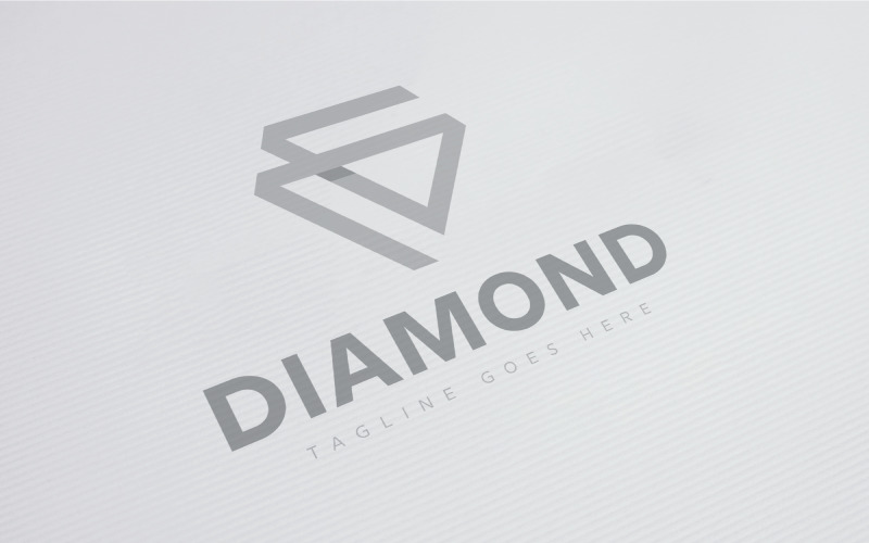 Download Шаблон логотипа "Diamond Logo Template" / Diamond Logo Template - Шаблон логотипа на тему графика abstract,adamant,bold,crystal,diamond,fashion,gemstone,jewellery,jewelry,logo,luxury,mine,mining,ornament,royal,software,sparkle,stone,treasure,wedding