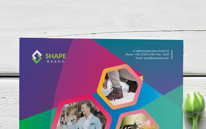 Download Фирменный стиль "Global Shape - Flyer - Corporate Identity Template" / Global Shape - Flyer - Corporate Identity Template - Фирменный стиль на тему графика flyer corporate corporate creative flyer travel business card card liflet computer internet stationery id kit blue hi-quality official symple green