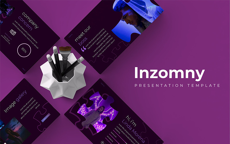 Inzomny - PowerPoint模板
