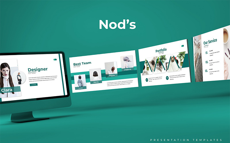Nod's PowerPoint template
