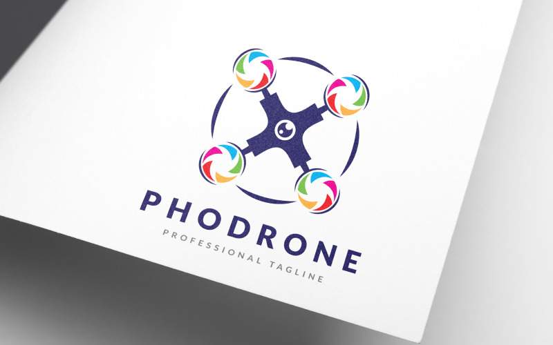 Download Шаблон логотипа "Photography Drone Logo Template" / Photography Drone Logo Template - Шаблон логотипа на тему графика aero,airplane,cam,camera,copter,diaphragm,drone,drone,cam,eye,logo,fly,helicopter,media,movie,multimedia,photo,photograph,photography,photoshot