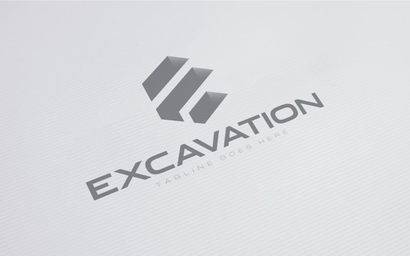 Excavation Logo Template