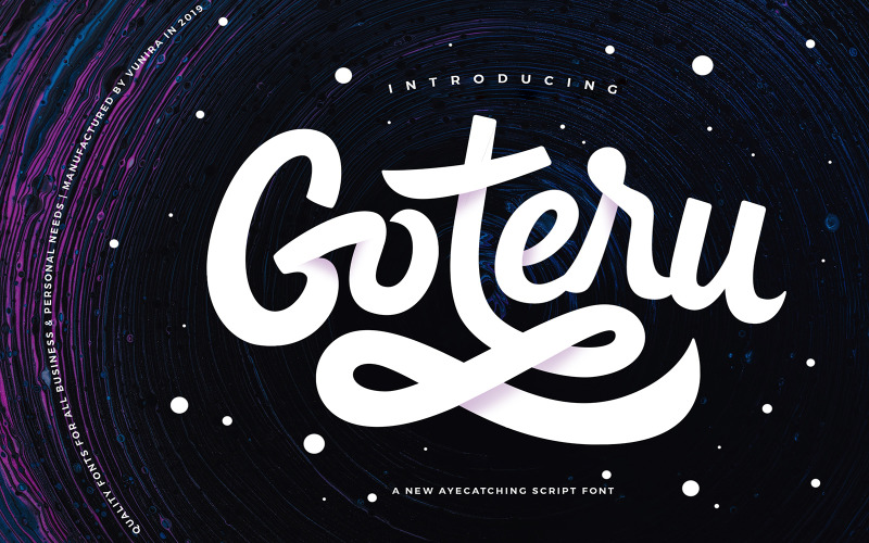 Download Шрифт "Goteru | Eyecatching Cursive Font" / Goteru | Eyecatching Cursive Font - Шрифт на тему графика typography,alphabet,script,lettering,font,type,calligraphy,design,text,abc,sign,hand,symbol,drawn,vector,style,handwritten,set,graphic,art