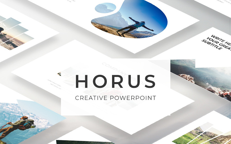 Horus - Креативный шаблон PowerPoint