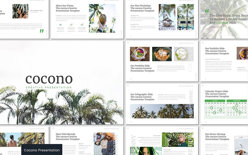 Cocono PowerPoint mall