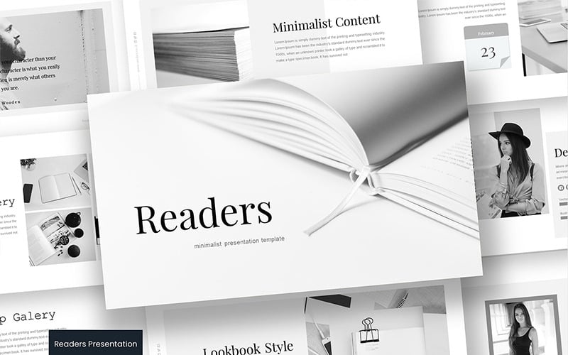 Modello PowerPoint per i lettori