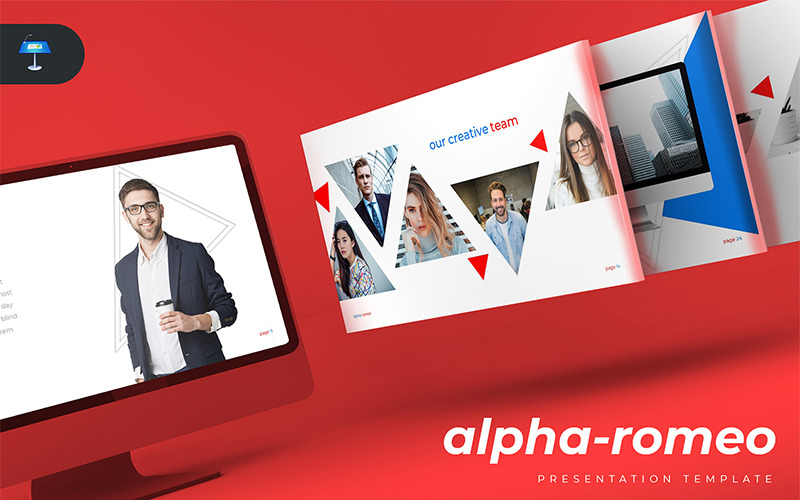 Alpha-Romeo - Keynote-Vorlage