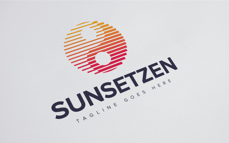 Download Шаблон логотипа "Sunset Zen Logo Template" / Sunset Zen Logo Template - Шаблон логотипа на тему графика ambience,bad,chi,chinese,dark,education,good,harmony,health,karate,light,logo,medicine,meditation,warrior,yang,yin,yoga,sunset,sunrise