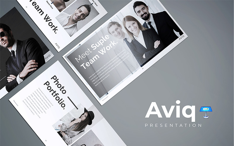 Aviq - - Modello di Keynote