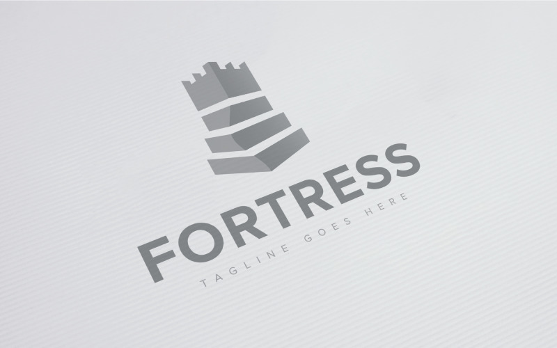 Download Шаблон логотипа "Fortress Logo Template" / Fortress Logo Template - Шаблон логотипа на тему графика architect,bank,bastion,capital,castle,construction,defense,financial,fort,fortress,guardian,king,logo,real,estate,safe,security,tower,wealth,management