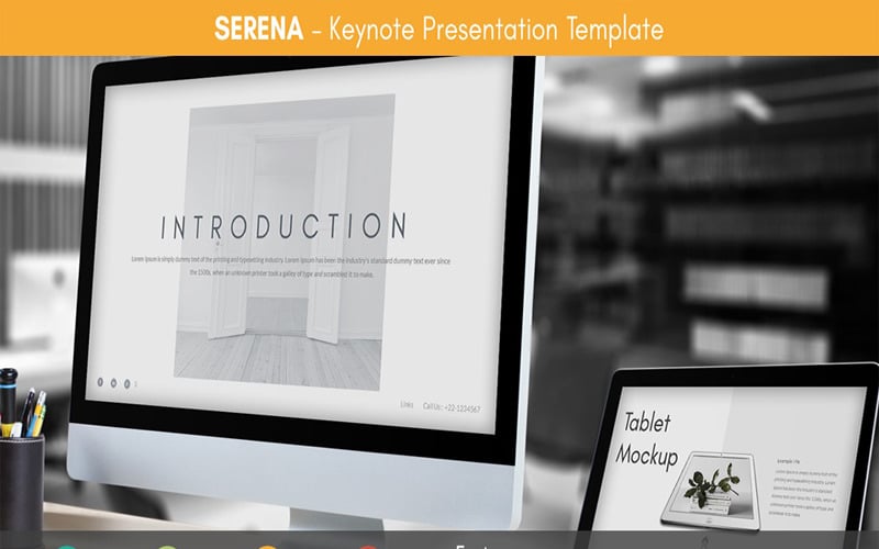 SERENA - Keynote presentation template