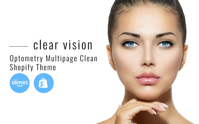 Clear Vision - Optometry Multipage Clean Shopify-tema