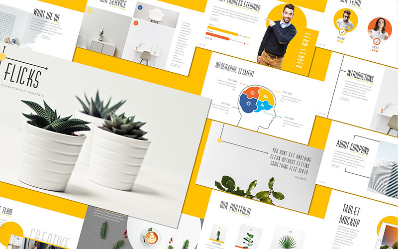 Flicks - - Keynote-Vorlage