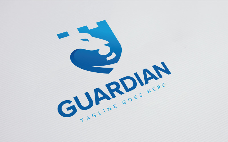 Download Шаблон логотипа "Guardian Logo Template" / Guardian Logo Template - Шаблон логотипа на тему графика animal,bank,bastion,beast,castle,cat,defence,fort,fortress,guardian,hunt,hunter,jungle,king,lion,logo,predator,security,shield,safe