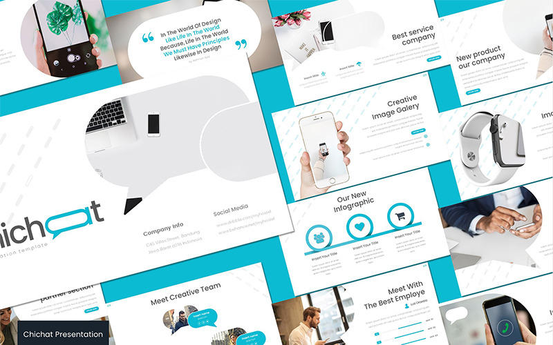 Chicat - Modello di PowerPoint