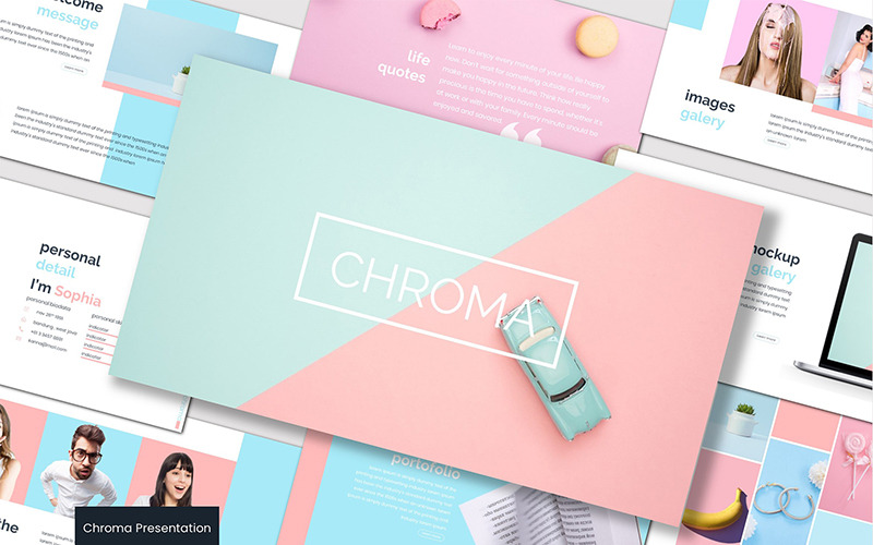 Chroma - - Keynote-Vorlage