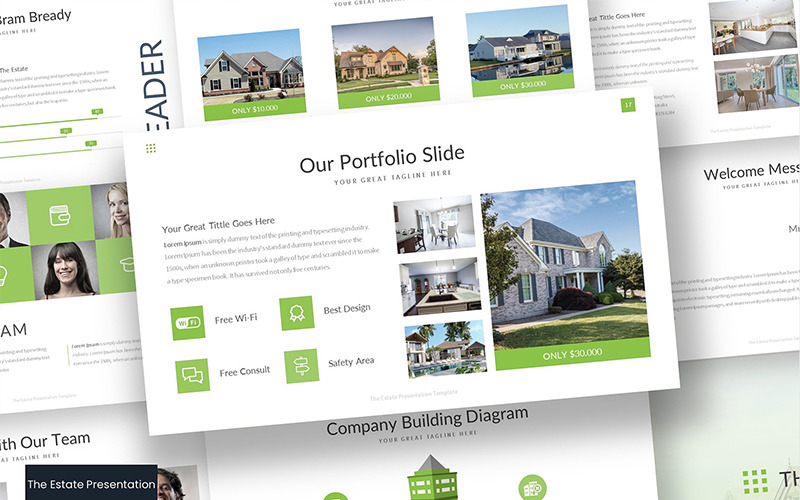 The Estate - PowerPoint template