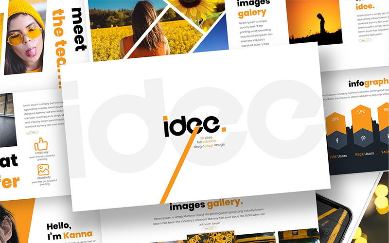 Idee - PowerPoint template