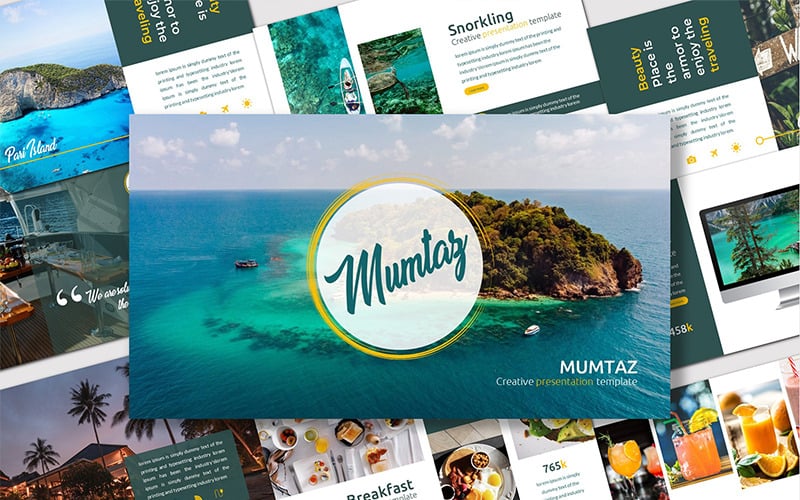 Mumtaz - modelo PowerPoint