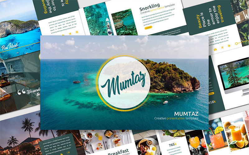 Mumtaz - PowerPoint template