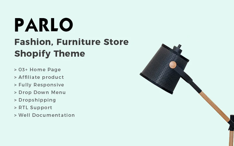Parlo - Модная Shopify Тема