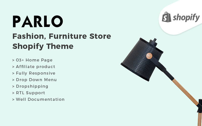 тема parlo shopify