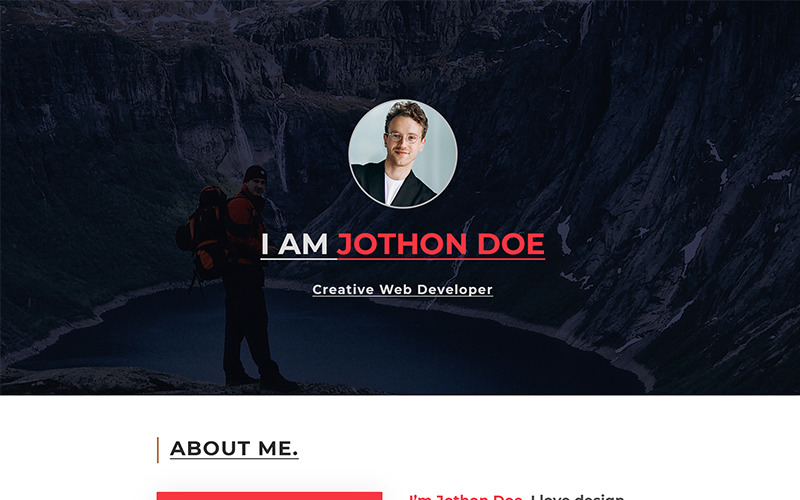 Download PSD шаблон "Katkato | Personal Portfolio PSD Template" / Katkato | Personal Portfolio PSD Template - PSD шаблон на тему портфолио дизайнера agency creative design designer freelance fresh gallery modern multi-purpose photography portfolio showcase trendy