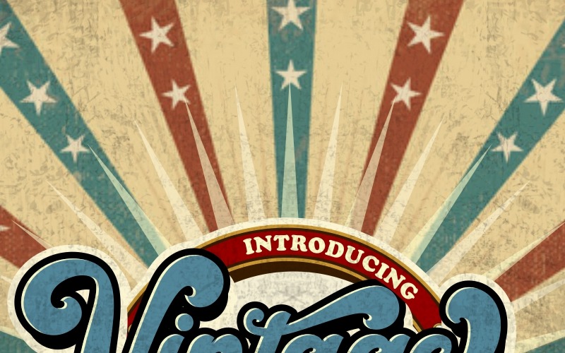 Vintage Queens - Retro Bold Cursive Font