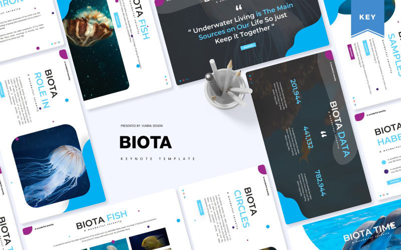 Biota - Keynote-Vorlage
