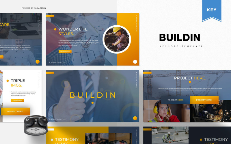 Buildin - Keynote-Vorlage
