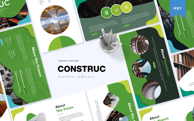 Construct - шаблон Keynote