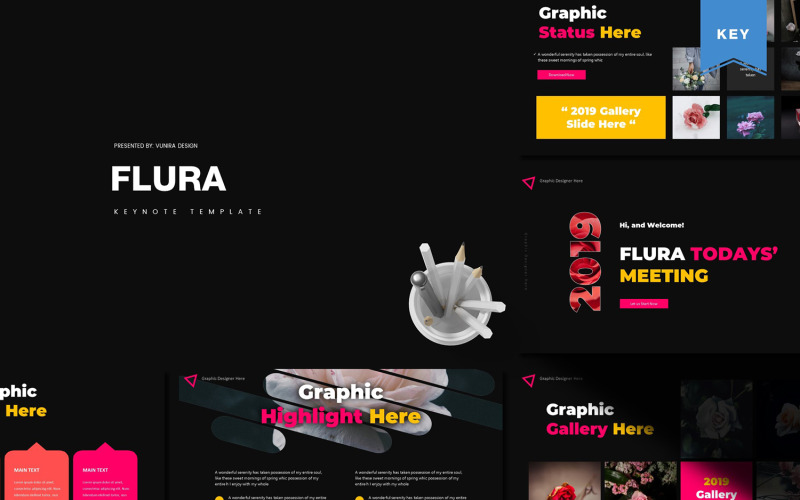 Flura - Keynote-Vorlage