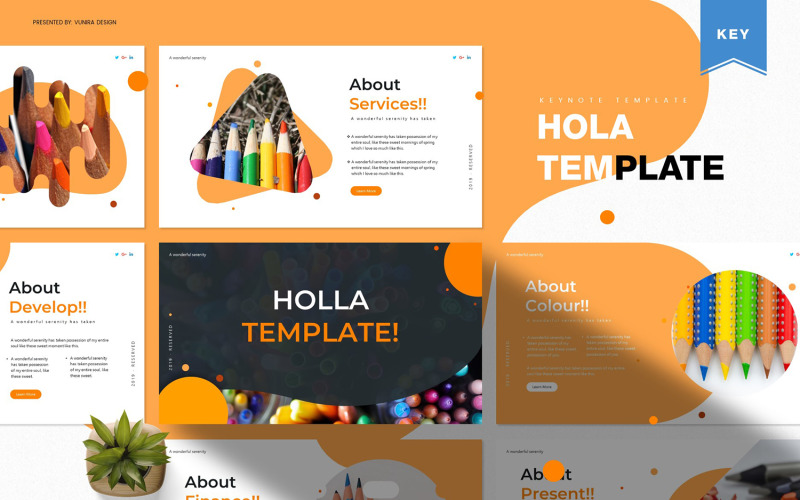 Holla - Keynote-Vorlage
